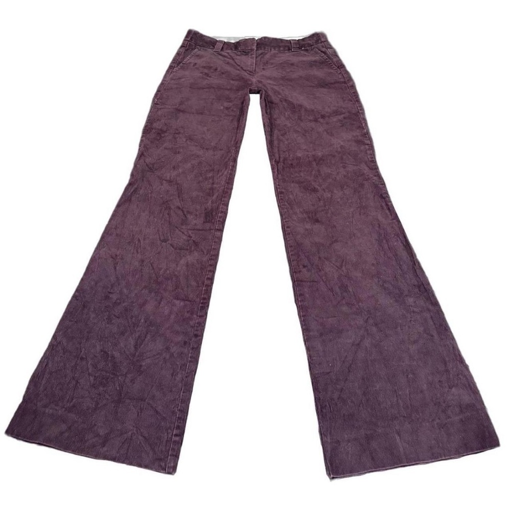 Vintage Purple Chorduroy Flare Pants